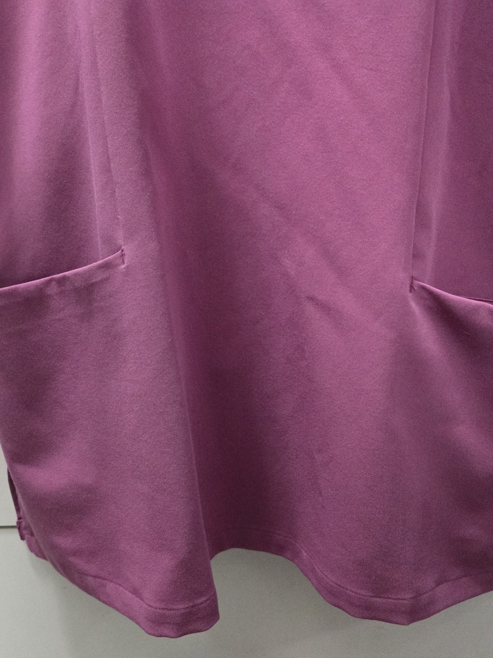 Mandala Women's Short Sleeve Notch Neck Top - Mauve - Picture 4 of 7